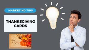 Marketing Tips Thanksgiving Cards YouTube Thumbnail image
