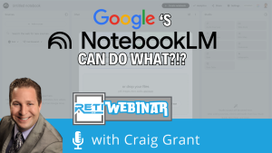 Googles NotebookLM Can Do What RETI 26 Webinar YouTube Thumbnail image